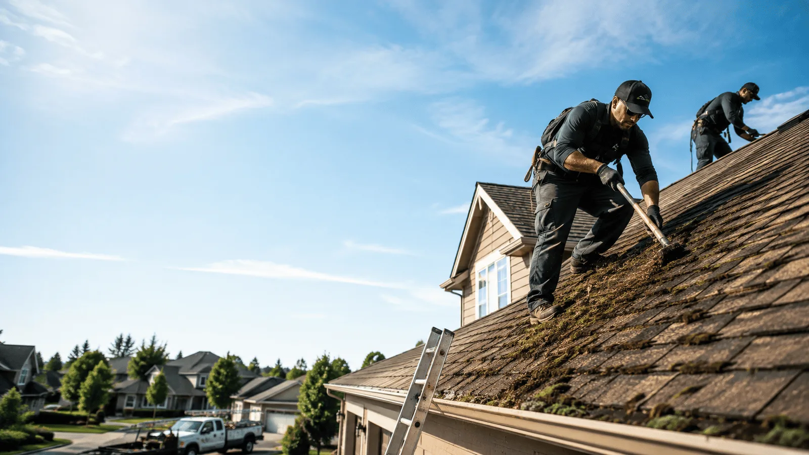 Roof Moss Removal in Saint Henry, OH near me
